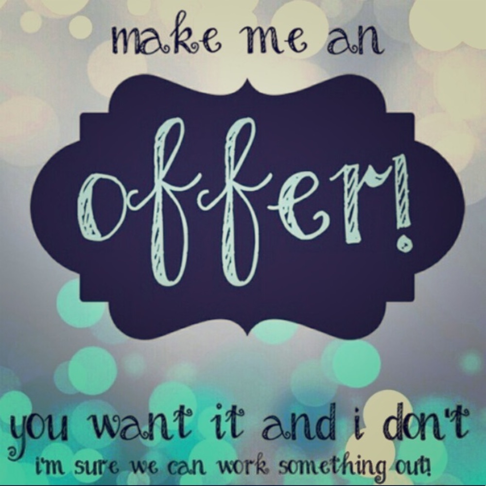 Make me an offer!